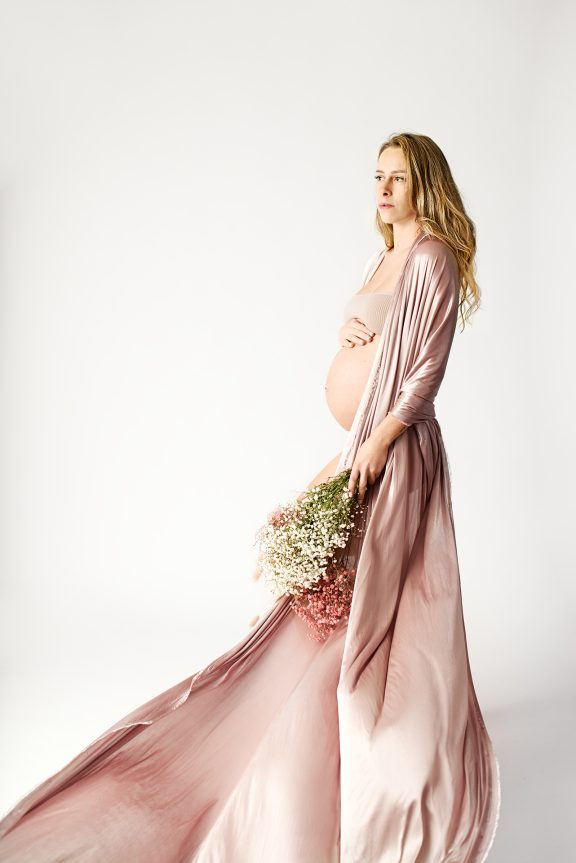 portrait femme enceinte studio Vexin - Laure Halabura